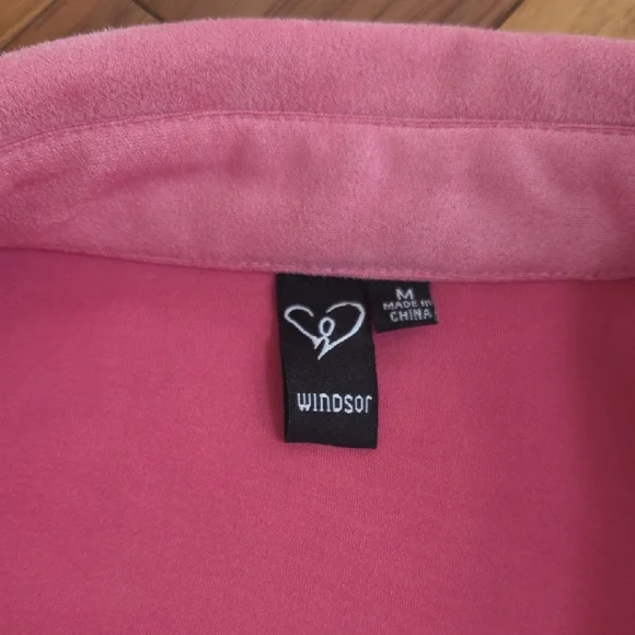 Windsor Pink Fringe Teddy Jacket - Picture 4 of 6